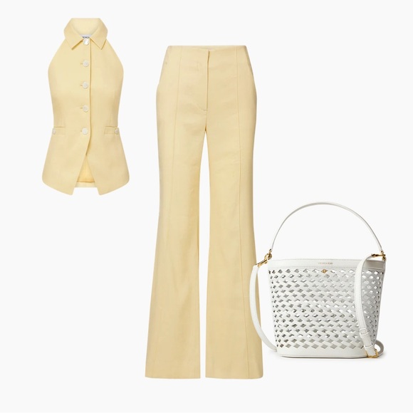 Veronica Beard Orlinda Halter Neck Vest - Picture 9 of 14